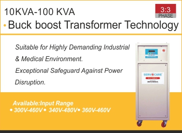 Air Cooled Servo Voltage Stabilizer